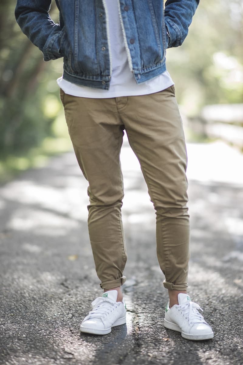 Beige Chino Pants