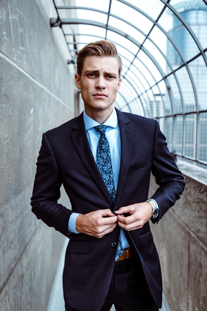 Royal Blue Single Breasted Suit